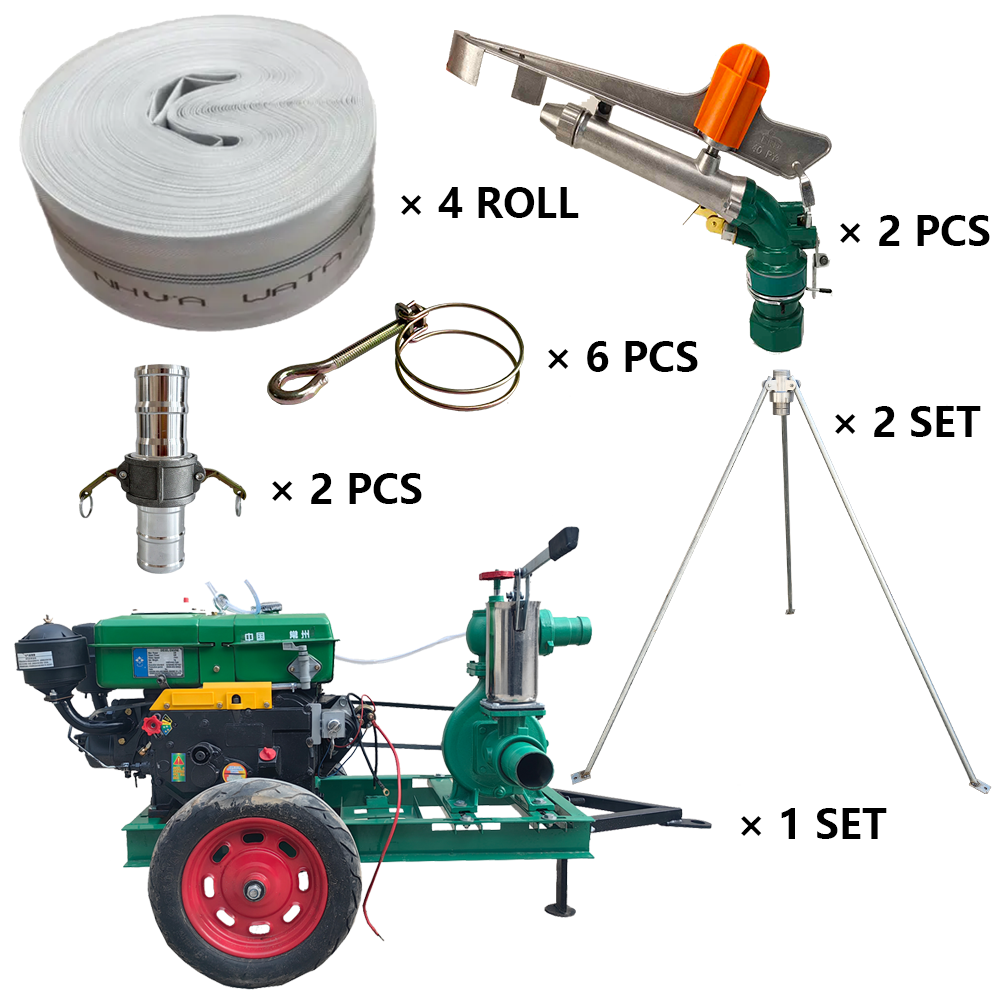 江北大田规模化春灌优选灌溉套装
